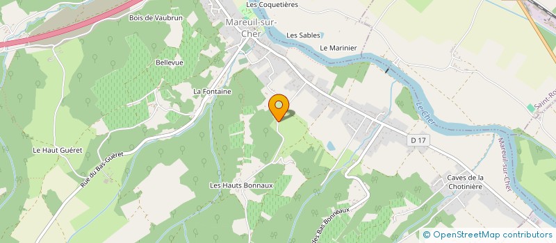 localisation de l'entreprise MONSIEUR WLADYSLAW KAS PRZYK à MAREUIL-SUR-CHER
