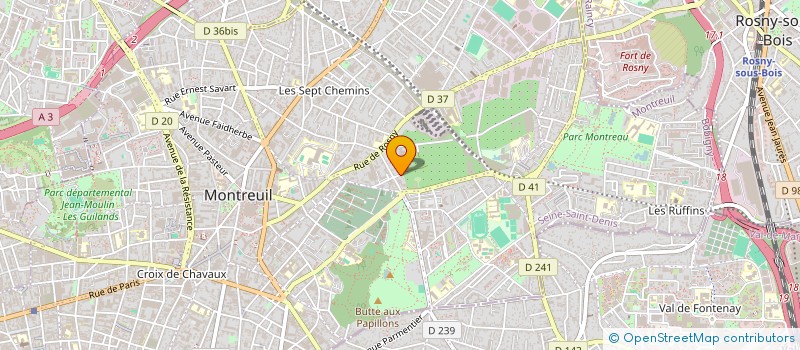 localisation de l'entreprise MONSIEUR WLADYSLAW MALARECKI à MONTREUIL