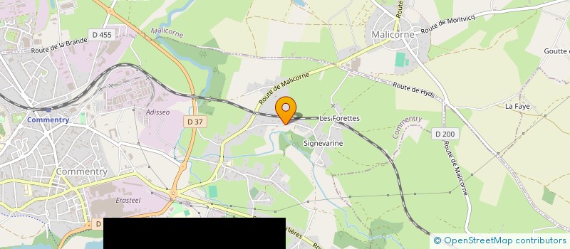 localisation de l'entreprise MONSIEUR WLADYSLAW PASZTALENIEC  COMMENTRY