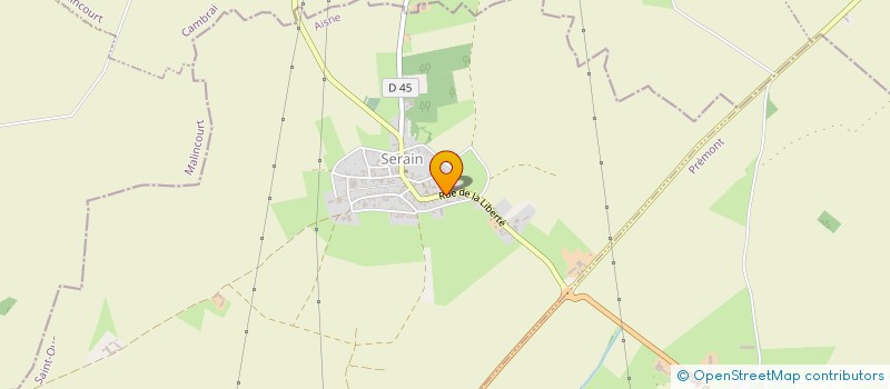 localisation de l'entreprise MONSIEUR WLADYSLAW WYPYCK  SERAIN