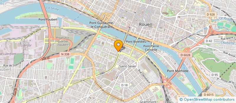 localisation de l'entreprise MONSIEUR WOGHIREN OSARENAGHARU  ROUEN