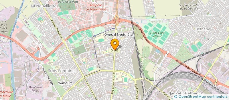 localisation de l'entreprise MONSIEUR WOGNIN AHUI  REIMS