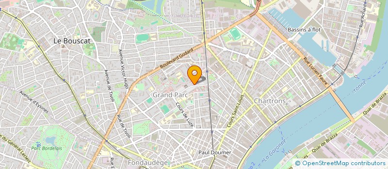 localisation de l'entreprise MONSIEUR WOHLFARTH N'KODIA  BORDEAUX