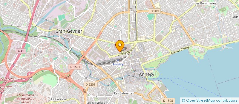 localisation de l'entreprise MONSIEUR WOIELLE ZAOUANE  ANNECY