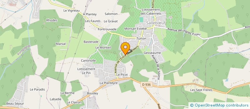 localisation de l'entreprise MONSIEUR WOIHBY KADDHIMALAH  FARGUES-SAINT-HILAIRE