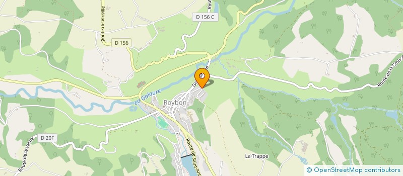 localisation de l'entreprise MONSIEUR WOIHID GHARRAS  ROYBON