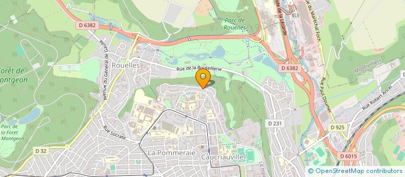 localisation de l'entreprise MONSIEUR WOIHIDE BELFOURAR à LE HAVRE