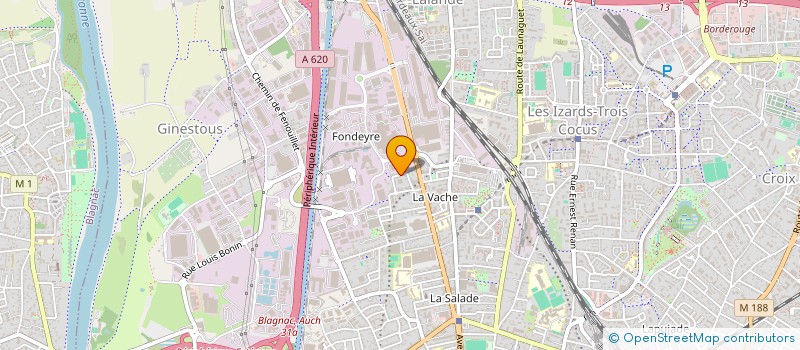 localisation de l'entreprise MONSIEUR WOIHIL BELMILOUD à TOULOUSE