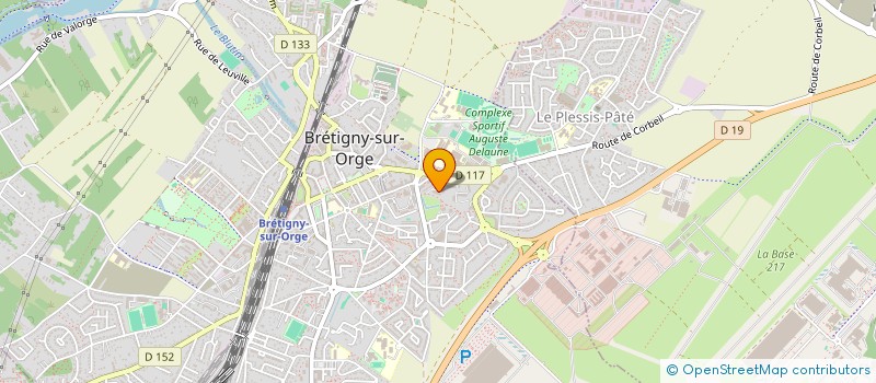 localisation de l'entreprise MONSIEUR WOISSIL SAID à BRETIGNY-SUR-ORGE
