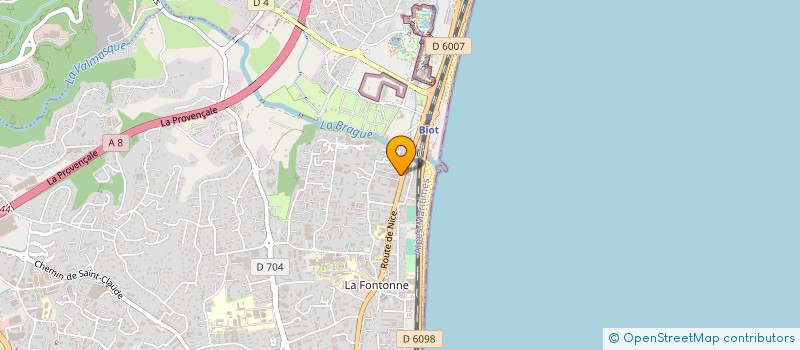 localisation de l'entreprise MONSIEUR WOJCIECH DARLAK à ANTIBES