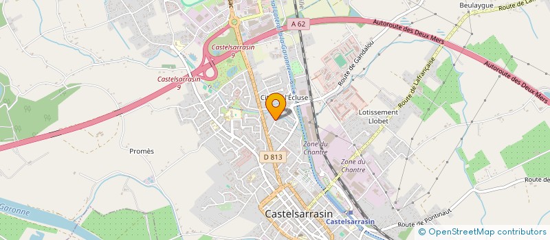 localisation de l'entreprise MONSIEUR WOJCIECH GOLANOWSKI  CASTELSARRASIN