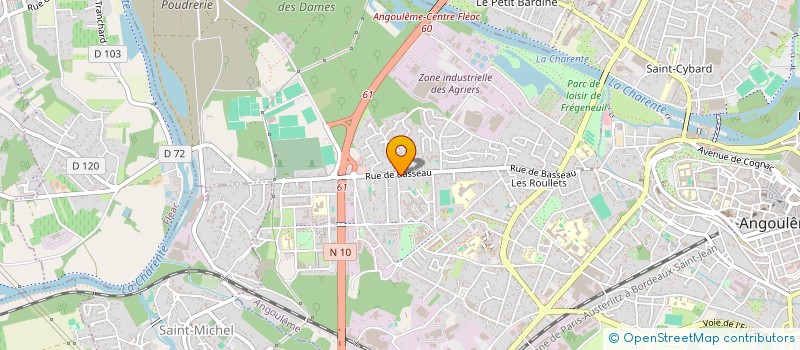localisation de l'entreprise MONSIEUR WOJCIECH KACZMAREK à ANGOULEME