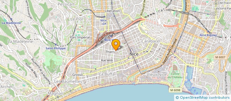localisation de l'entreprise MONSIEUR WOJCIECH KOTOWICZ à NICE