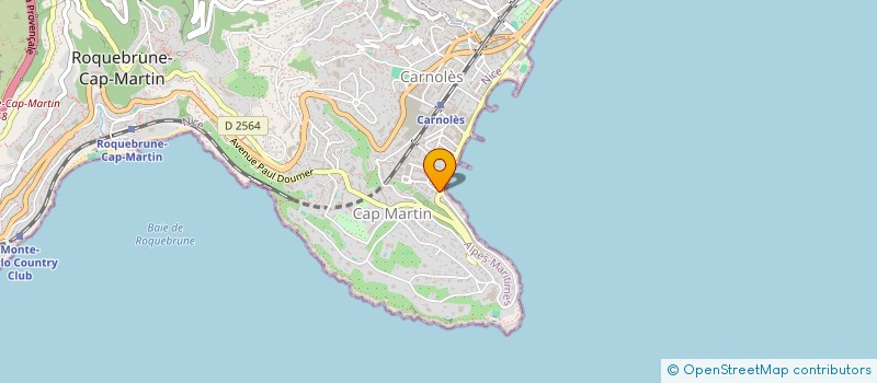 localisation de l'entreprise MONSIEUR WOJCIECH PIASECKI à ROQUEBRUNE-CAP-MARTIN