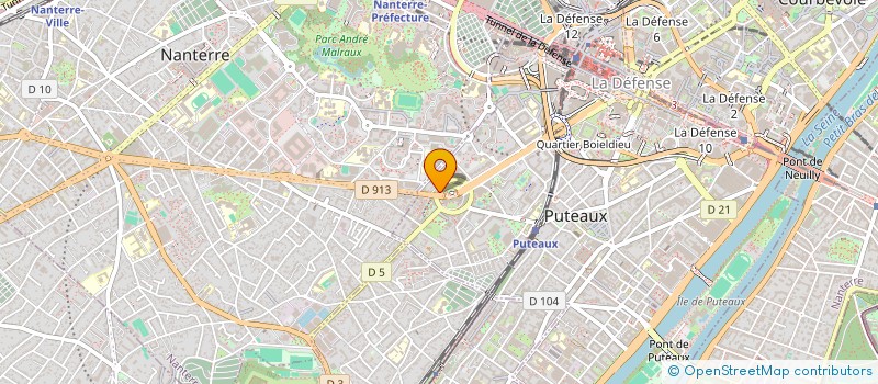 localisation de l'entreprise MONSIEUR WOJCIECH WORONIECKI  PUTEAUX