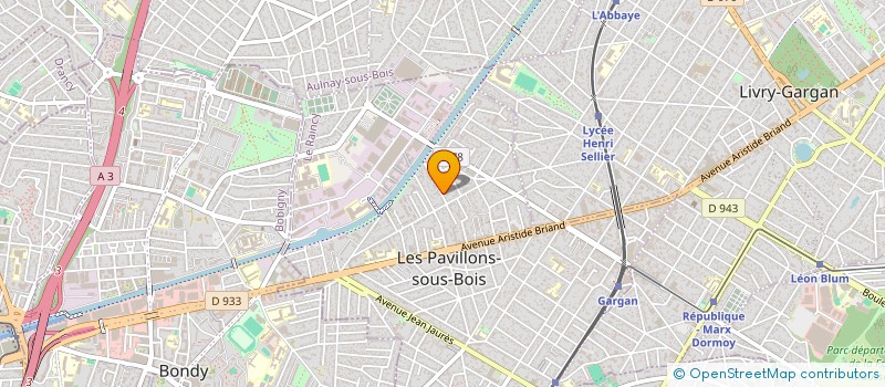 localisation de l'entreprise MONSIEUR WOLDY SCHTENEGRY  LES PAVILLONS-SOUS-BOIS