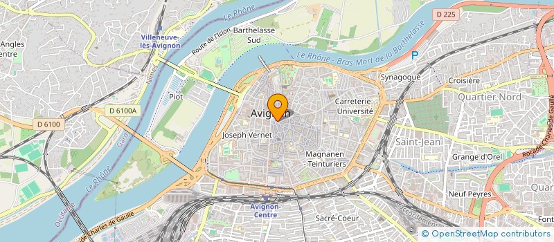 localisation de l'entreprise MONSIEUR WOLF VONROSENBERG LIPINSKY à AVIGNON