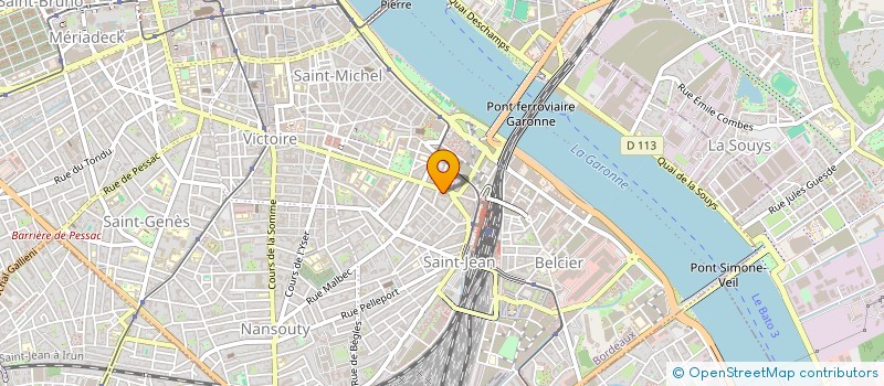 localisation de l'entreprise MONSIEUR WOLFGANG BERTRAND  BORDEAUX