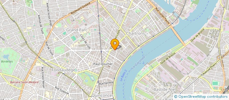 localisation de l'entreprise MONSIEUR WOLFGANG CHALAT  BORDEAUX