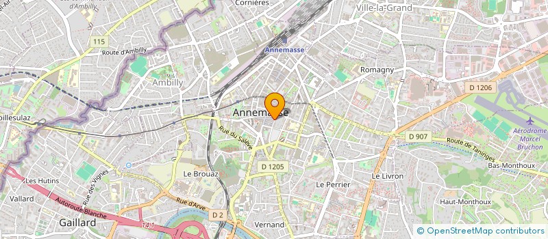 localisation de l'entreprise MONSIEUR WOLFGANG KAISER  COLLONGES-SOUS-SALEVE