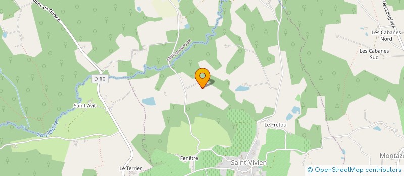 localisation de l'entreprise MONSIEUR WOLFGANG KERESZTESI  SAINT-VIVIEN