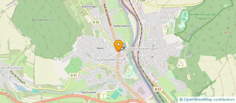 localisation de l'entreprise MONSIEUR WOLFGANG PFEIFFER à GROSBLIEDERSTROFF