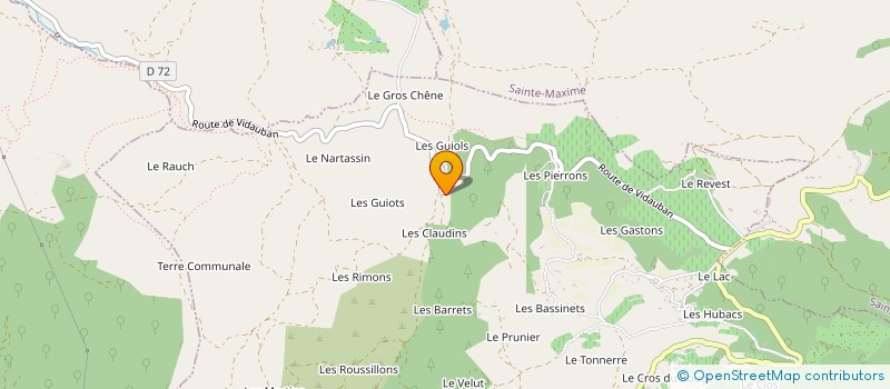 localisation de l'entreprise MONSIEUR WOLTER MAKKINJE à SAINTE-MAXIME