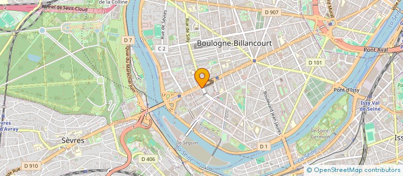 localisation de l'entreprise MONSIEUR WOON KUNG JEONG à BOULOGNE-BILLANCOURT