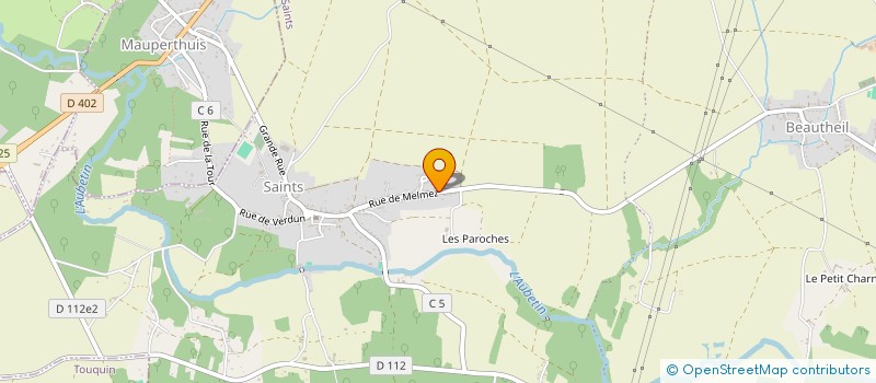 localisation de l'entreprise MONSIEUR WORLISS CASTER à BEAUTHEIL-SAINTS