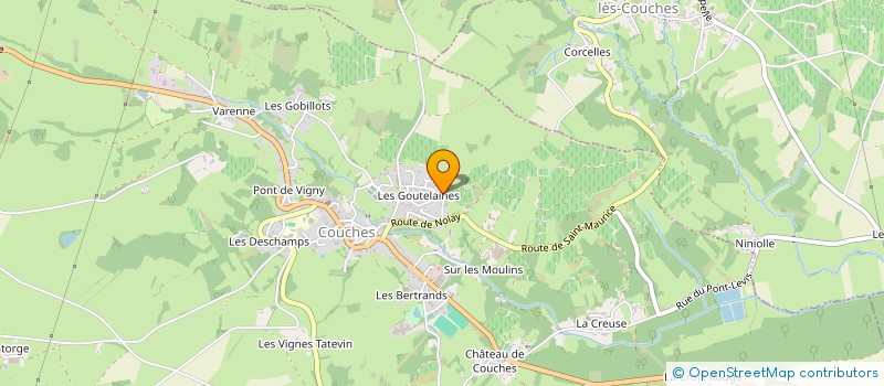 localisation de l'entreprise MONSIEUR WOUALID EL-OMRI  COUCHES