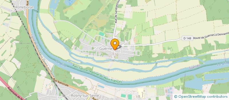 localisation de l'entreprise MONSIEUR WOUTER COOREVITS ROUTIN  GUERNES