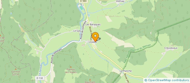 localisation de l'entreprise MONSIEUR WOUTER JOUVENAAR  LUCENAY-L'EVEQUE