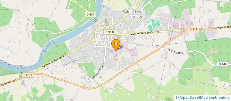 localisation de l'entreprise MONSIEUR WOUTER KOZIOLEK  LE TEMPLE-SUR-LOT