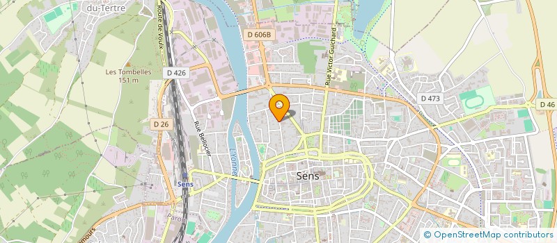 localisation de l'entreprise MONSIEUR WOUTER VAN DE WERKEN  SENS