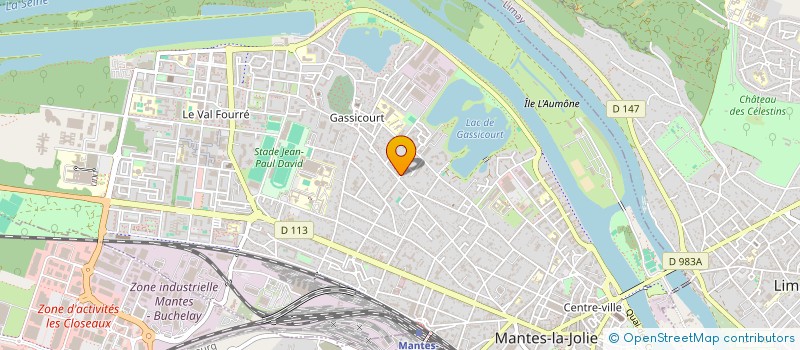 localisation de l'entreprise MONSIEUR WUCHENNA DAVIDONSO  MANTES-LA-JOLIE