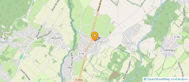 localisation de l'entreprise MONSIEUR WUILLIAM CHAUVIN  CHEVRY