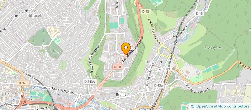 localisation de l'entreprise MONSIEUR WULFRAN DUBREUIL  ROUEN