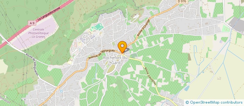 localisation de l'entreprise MONSIEUR WULLEM TURKESTEEN  ROCHEFORT-DU-GARD