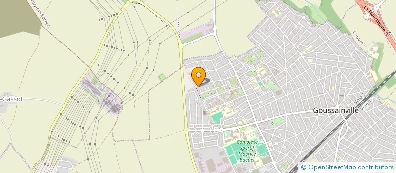 localisation de l'entreprise MONSIEUR WYLSON ROLLIER  GOUSSAINVILLE