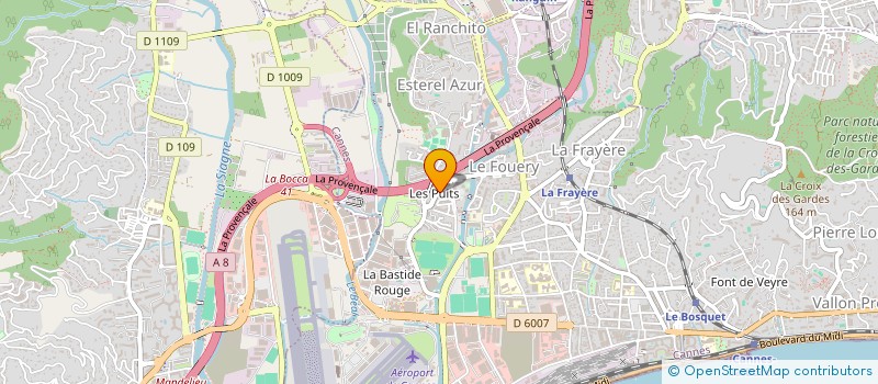 localisation de l'entreprise MONSIEUR WYSSAM KABIRE à CANNES