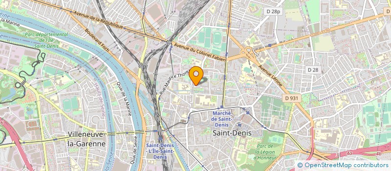 localisation de l'entreprise MONSIEUR X MBOUNGOU NTSIKA à SAINT-DENIS