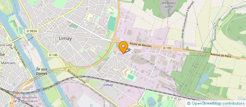 localisation de l'entreprise MONSIEUR X MD MUMINUL ISLAM  LIMAY