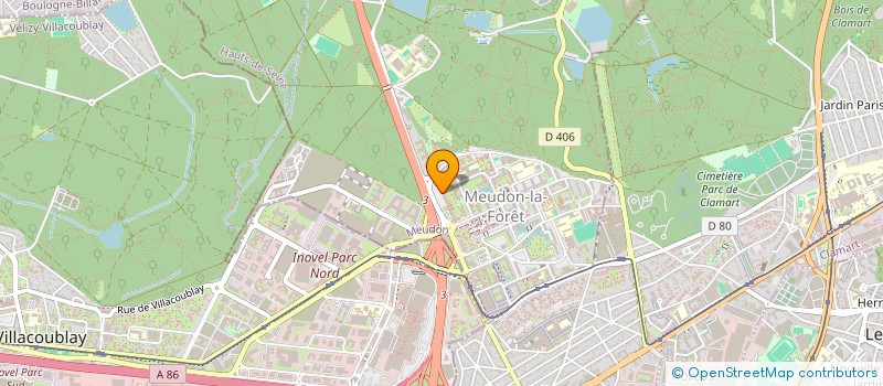localisation de l'entreprise MONSIEUR X NWANACK A BEIGOLL à MEUDON