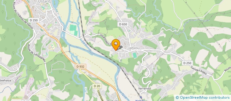 localisation de l'entreprise MONSIEUR XABI DAGUERRE  JATXOU