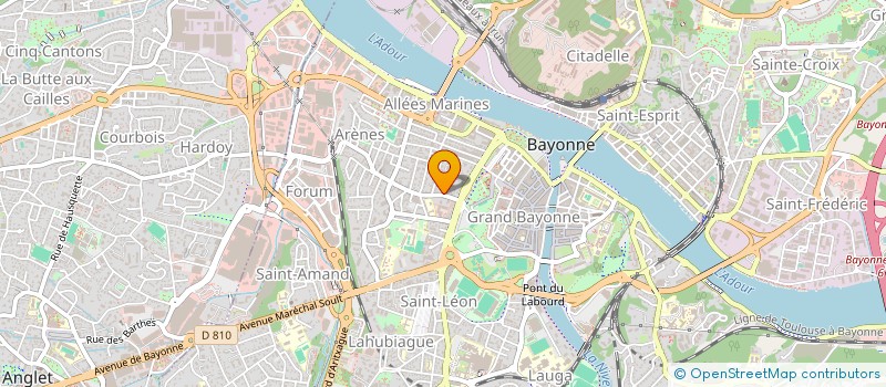 localisation de l'entreprise MONSIEUR XAN CASTEL  BAYONNE