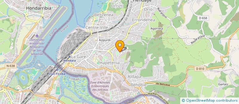 localisation de l'entreprise MONSIEUR XAN EGUIGUREN  BIRIATOU