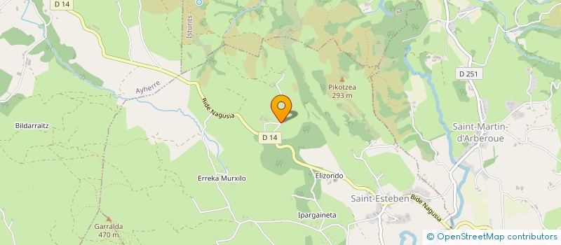 localisation de l'entreprise MONSIEUR XAN GOYHENETCHE  SAINT-ESTEBEN