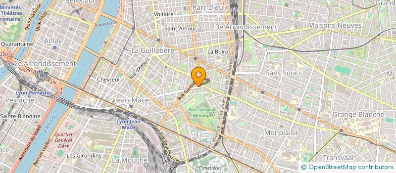 localisation de l'entreprise MONSIEUR XANTHE TOVAR  LYON