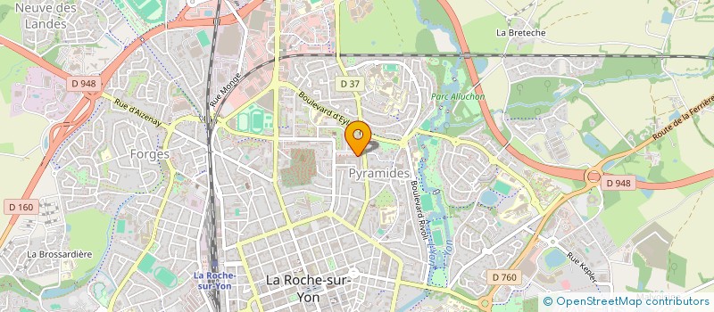 localisation de l'entreprise MONSIEUR XASAN DAHIR BIXII à LA ROCHE-SUR-YON