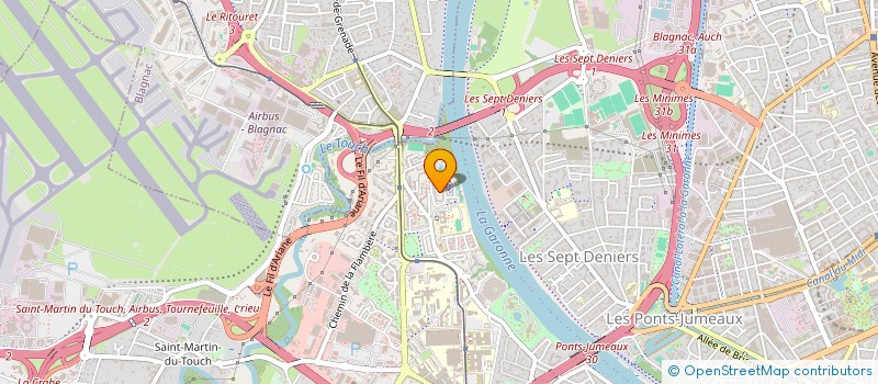 localisation de l'entreprise MONSIEUR XAVIER AARON à TOULOUSE